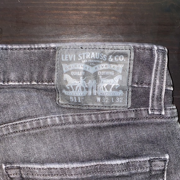 Levi’s 511 32x32 Black Jeans - Picture 6 of 6